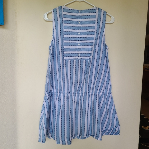 ☆Zara Trafaluc collection blue and white tunic☆ - Picture 4 of 6